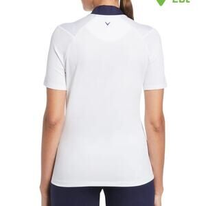 Womens Swing Tech™ Engineered Print Golf Polo